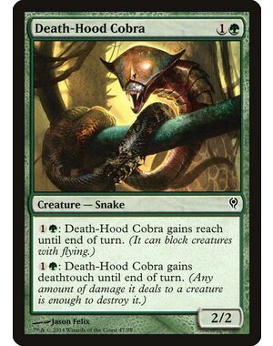 Magic: The Gathering Death-Hood Cobra (047) Lightly Played