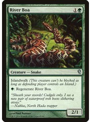 Magic: The Gathering River Boa (049) Lightly Played