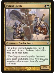 Magic: The Gathering Putrid Leech (051) Lightly Played