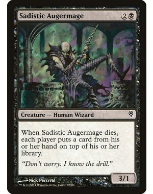 Magic: The Gathering Sadistic Augermage (052) Moderately Played