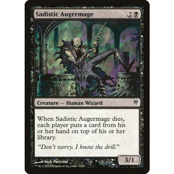 Magic: The Gathering Sadistic Augermage (052) Moderately Played