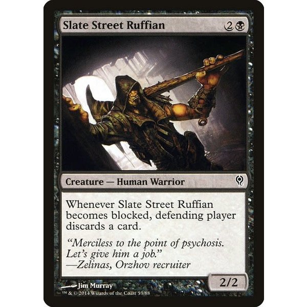 Magic: The Gathering Slate Street Ruffian (053) Lightly Played