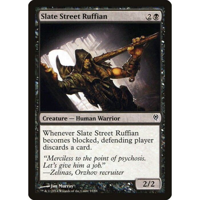 Magic: The Gathering Slate Street Ruffian (053) Lightly Played