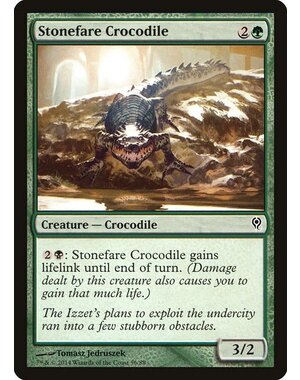 Magic: The Gathering Stonefare Crocodile (056) Lightly Played