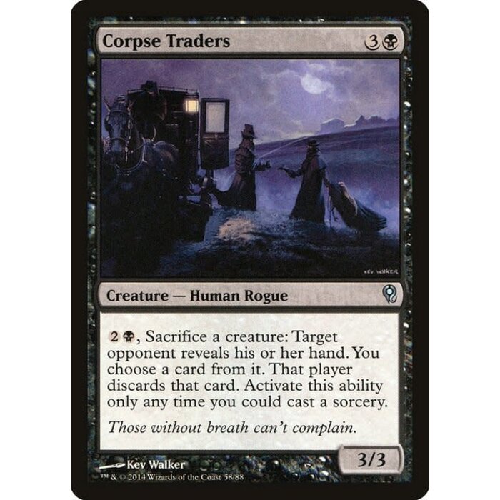 Magic: The Gathering Corpse Traders (058) Moderately Played