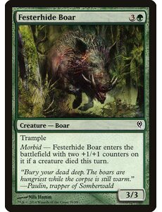 Magic: The Gathering Festerhide Boar (059) Moderately Played