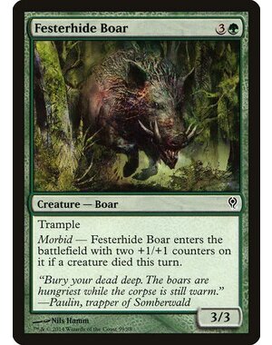 Magic: The Gathering Festerhide Boar (059) Moderately Played