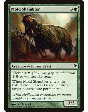 Magic: The Gathering Mold Shambler (060) Moderately Played