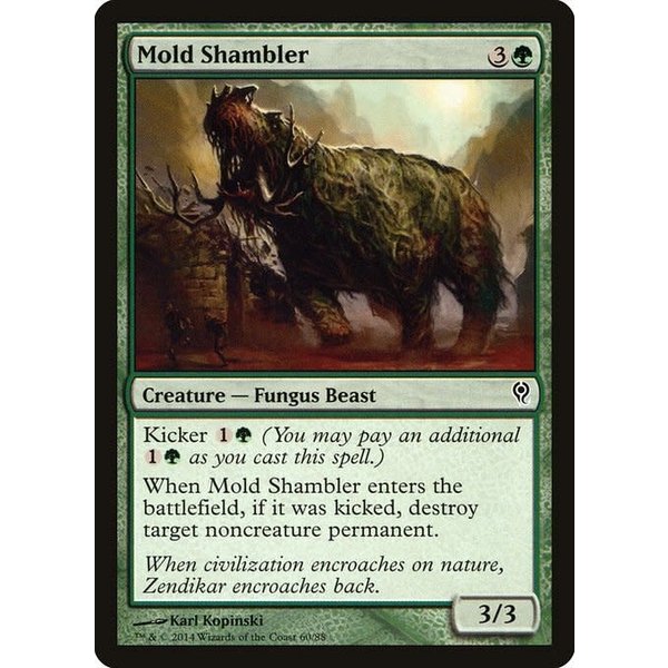 Magic: The Gathering Mold Shambler (060) Moderately Played