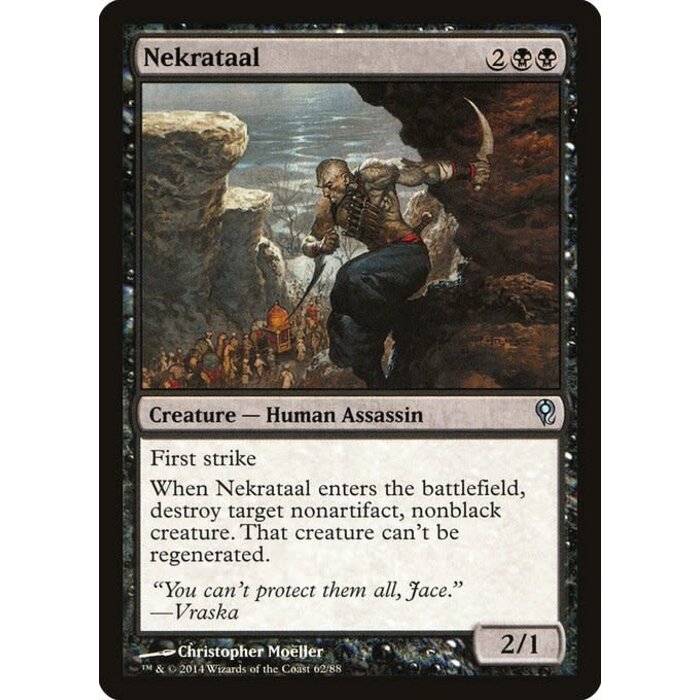 Magic: The Gathering Nekrataal (062) Moderately Played