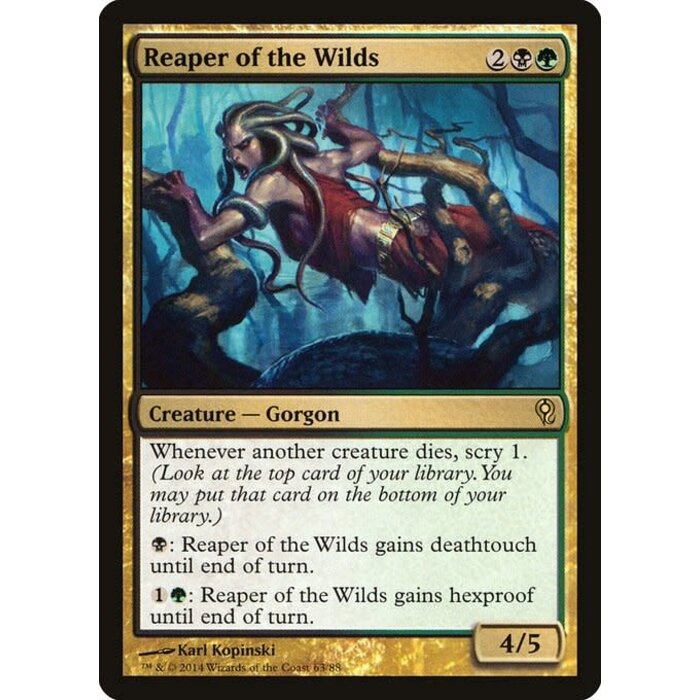 Magic: The Gathering Reaper of the Wilds (063) Moderately Played