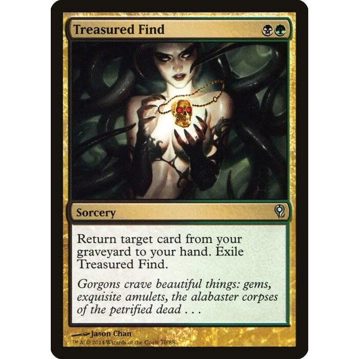 Magic: The Gathering Treasured Find (070) Moderately Played