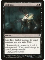 Magic: The Gathering Last Kiss (071) Moderately Played