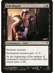 Magic: The Gathering Stab Wound (072) Moderately Played