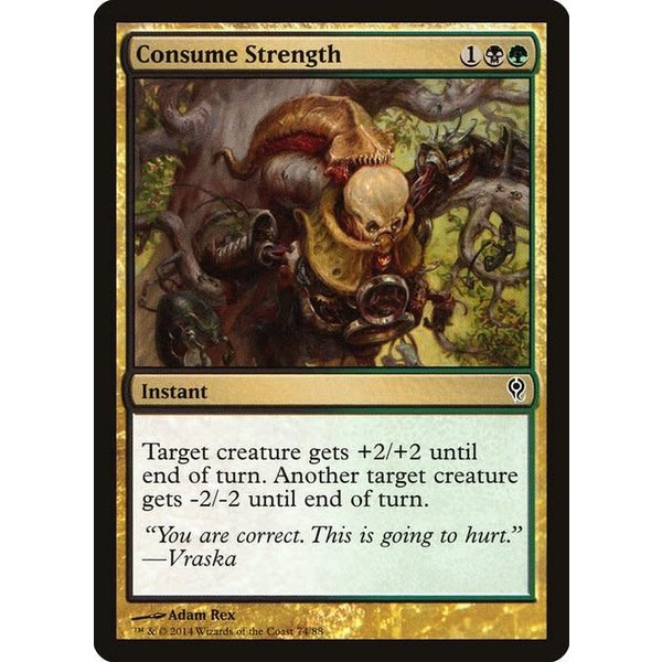 Magic: The Gathering Consume Strength (074) Moderately Played