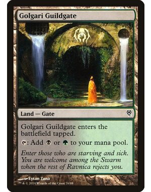 Magic: The Gathering Golgari Guildgate (076) Lightly Played