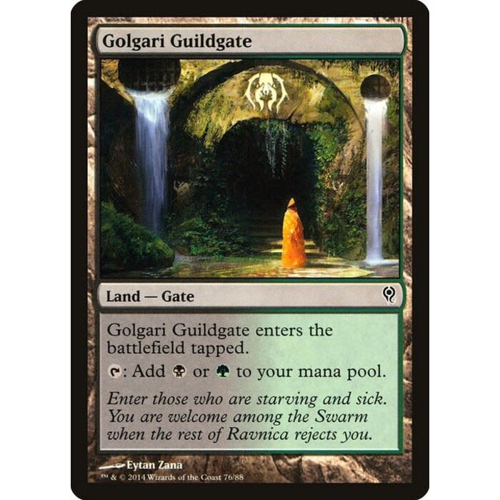 Magic: The Gathering Golgari Guildgate (076) Lightly Played