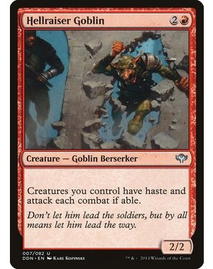 Magic: The Gathering Hellraiser Goblin (007) Lightly Played