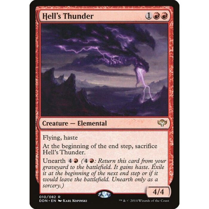 Magic: The Gathering Hell's Thunder (010) Lightly Played