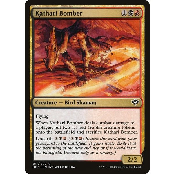 Magic: The Gathering Kathari Bomber (011) Heavily Played