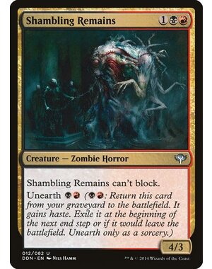 Magic: The Gathering Shambling Remains (012) Lightly Played