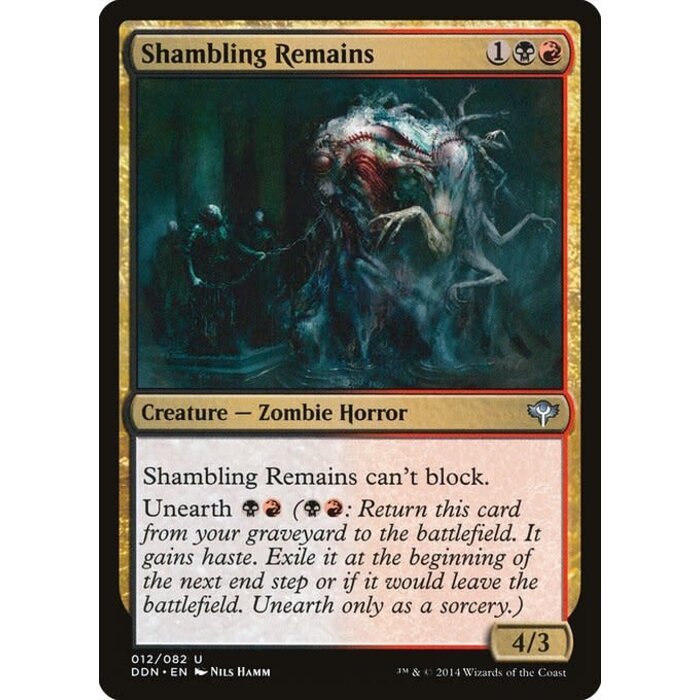 Magic: The Gathering Shambling Remains (012) Lightly Played