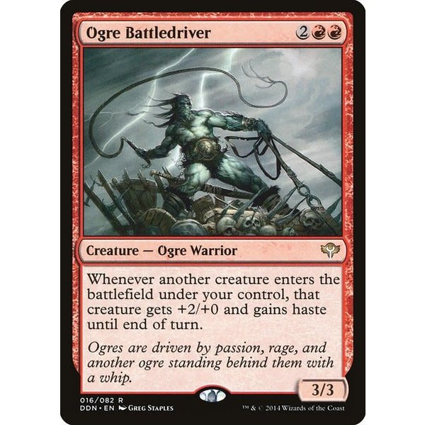 Magic: The Gathering Ogre Battledriver (016) Moderately Played