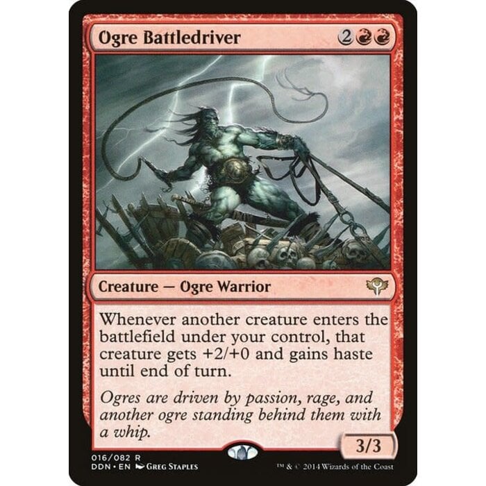Magic: The Gathering Ogre Battledriver (016) Moderately Played