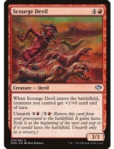 Magic: The Gathering Scourge Devil (018) Lightly Played