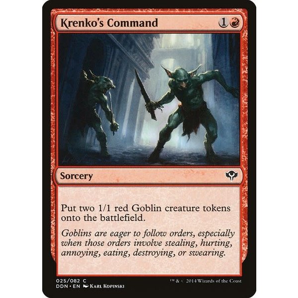 Magic: The Gathering Krenko's Command (025) Lightly Played