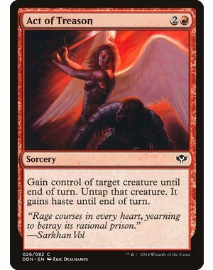 Magic: The Gathering Act of Treason (026) Moderately Played