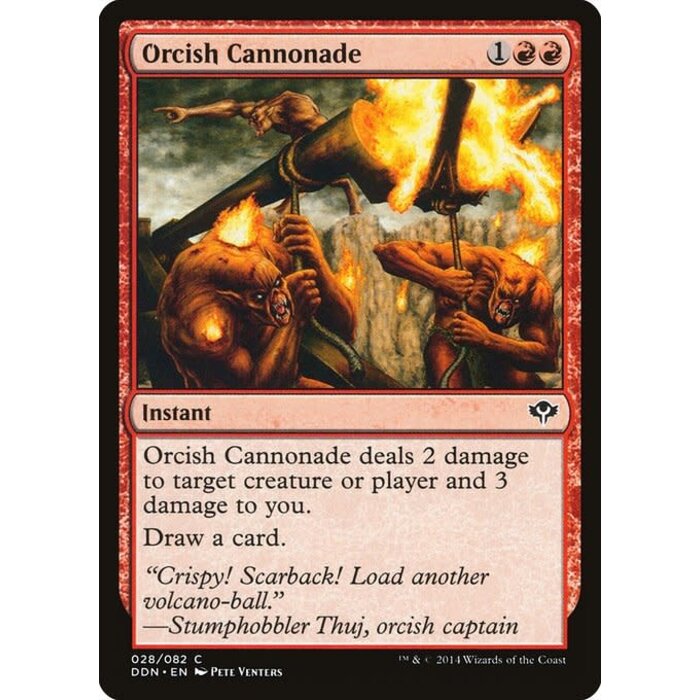 Magic: The Gathering Orcish Cannonade (028) Lightly Played