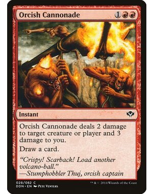 Magic: The Gathering Orcish Cannonade (028) Moderately Played