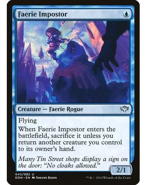 Magic: The Gathering Faerie Impostor (043) Lightly Played