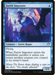 Magic: The Gathering Faerie Impostor (043) Moderately Played