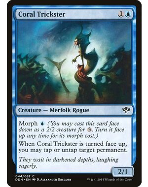 Magic: The Gathering Coral Trickster (044) Lightly Played