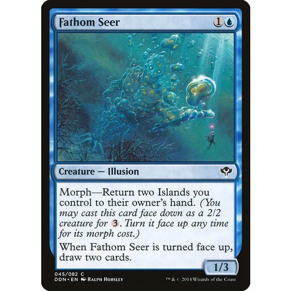 Magic: The Gathering Fathom Seer (045) Lightly Played