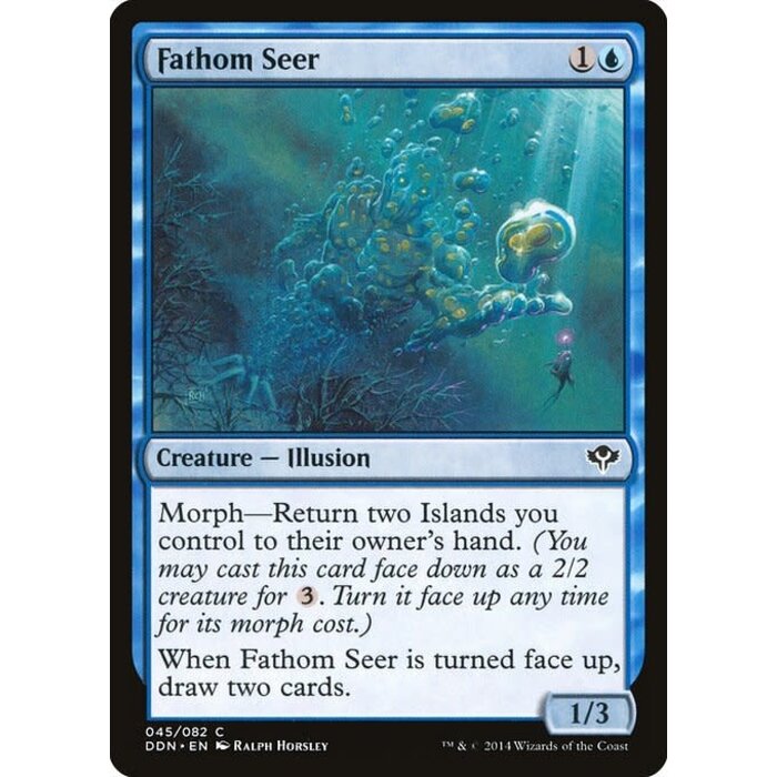 Magic: The Gathering Fathom Seer (045) Lightly Played