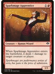 Magic: The Gathering Sparkmage Apprentice (048) Moderately Played