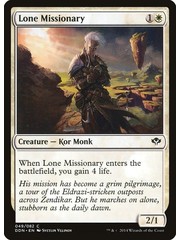 Magic: The Gathering Lone Missionary (049) Lightly Played