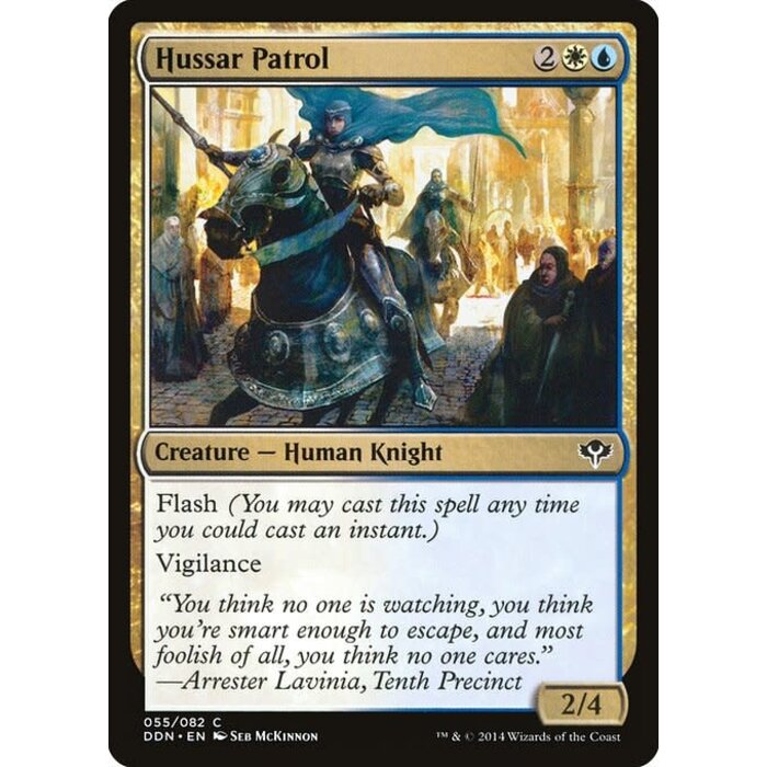 Magic: The Gathering Hussar Patrol (055) Moderately Played