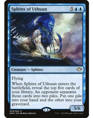 Magic: The Gathering Sphinx of Uthuun (059) Moderately Played