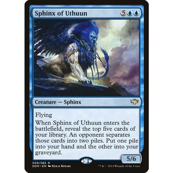 Magic: The Gathering Sphinx of Uthuun (059) Moderately Played