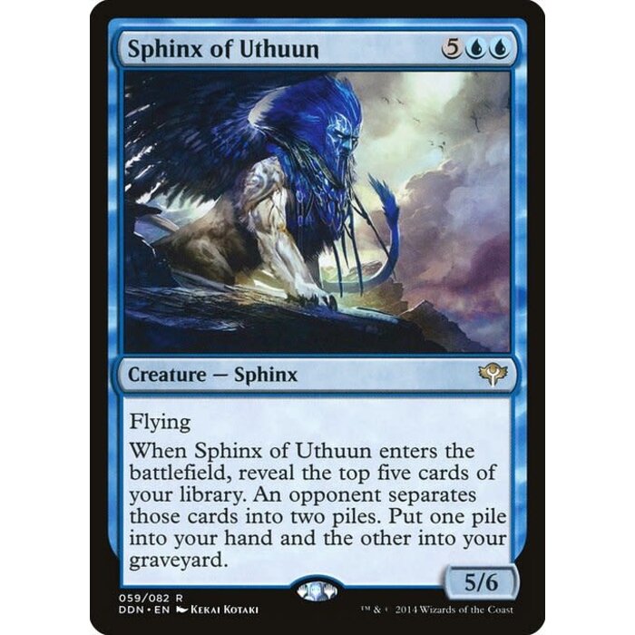 Magic: The Gathering Sphinx of Uthuun (059) Moderately Played