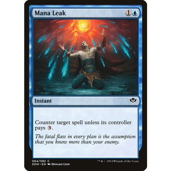 Magic: The Gathering Mana Leak (064) Moderately Played