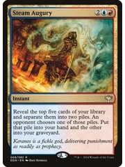 Magic: The Gathering Steam Augury (068) Moderately Played
