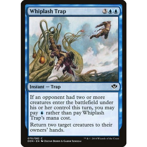 Magic: The Gathering Whiplash Trap (070) Moderately Played