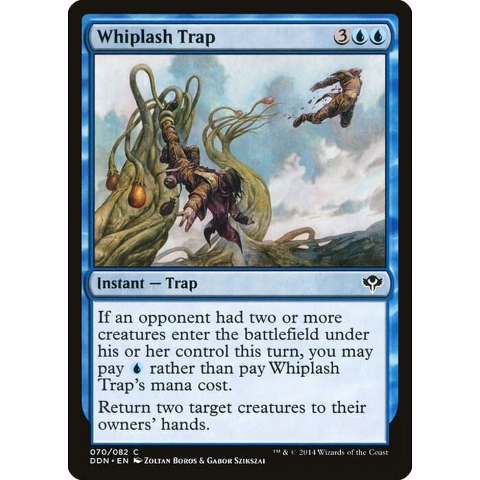 Magic: The Gathering Whiplash Trap (070) Moderately Played