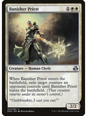 Magic: The Gathering Banisher Priest (002) Moderately Played