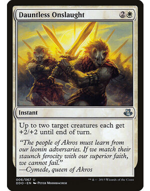 Magic: The Gathering Dauntless Onslaught (006) Moderately Played